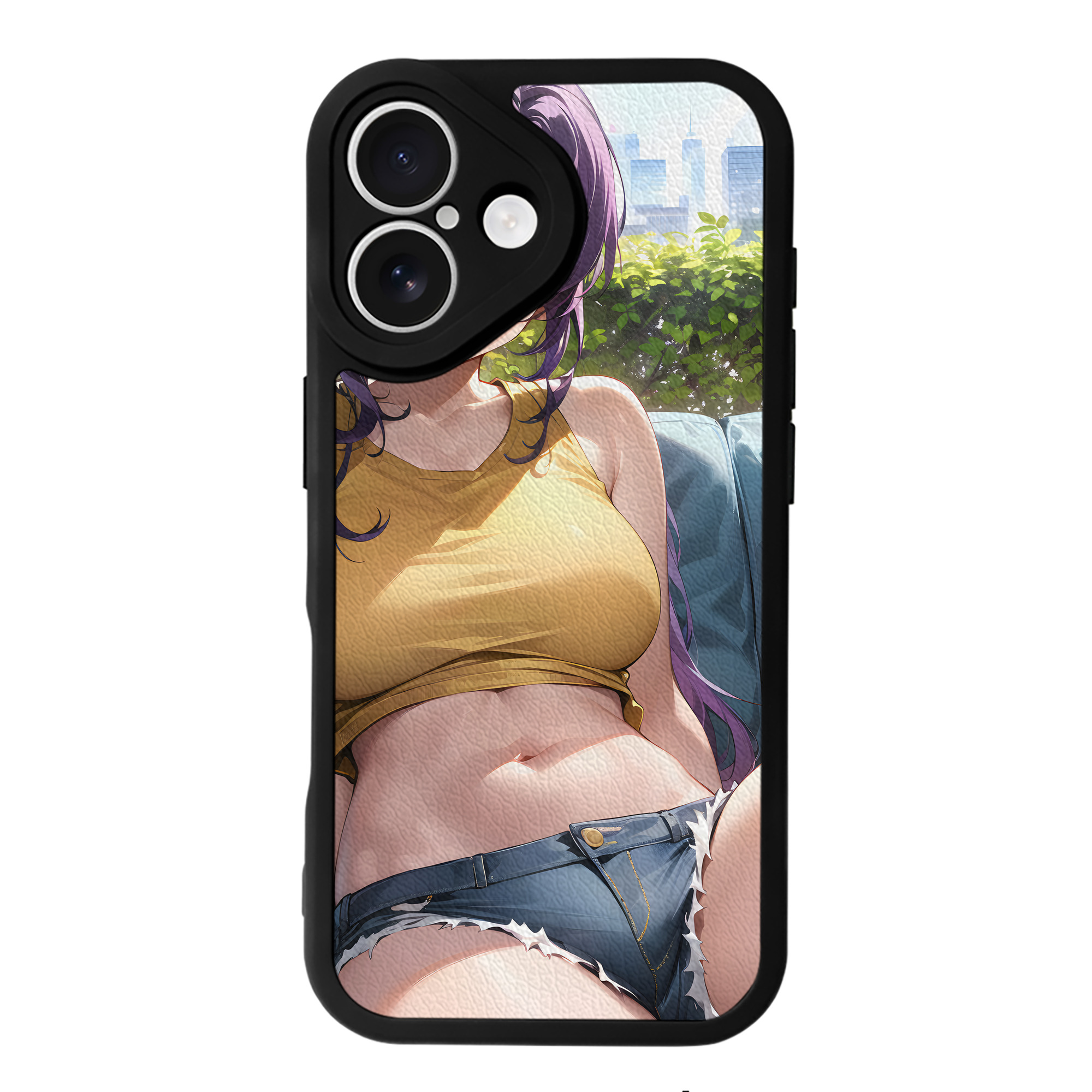 （画像用） EVA 新世紀エヴァンゲリオン 【iPhone 16シリーズ対応】シリコンスマホケース（レザー調） 材質：シリコン